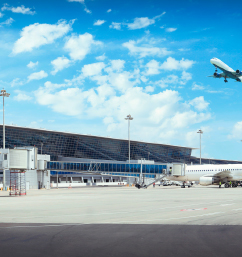 Uso de dispositivos de soporte en infraestructuras aeroportuarias
